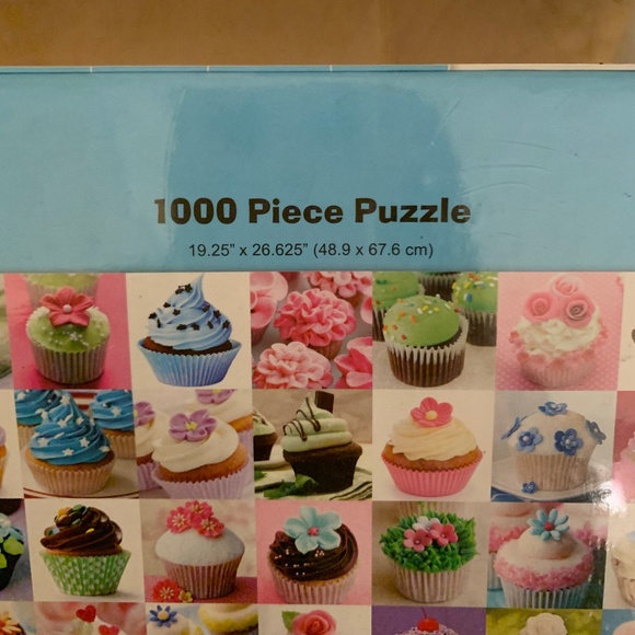NIB 1000 Piece Cupcake Puzzle - Picture 3 of 5